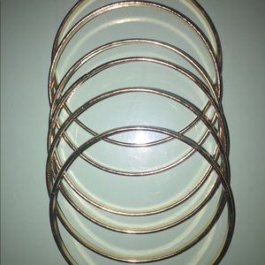 GOLD BANGLES